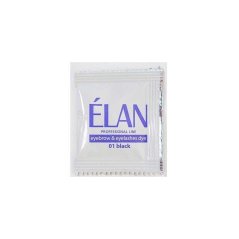 ÉLAN Professional line Гель-краска для окрашивания бровей 1 x 5мл + активатор 3% х 5мл - 01 чёрная
