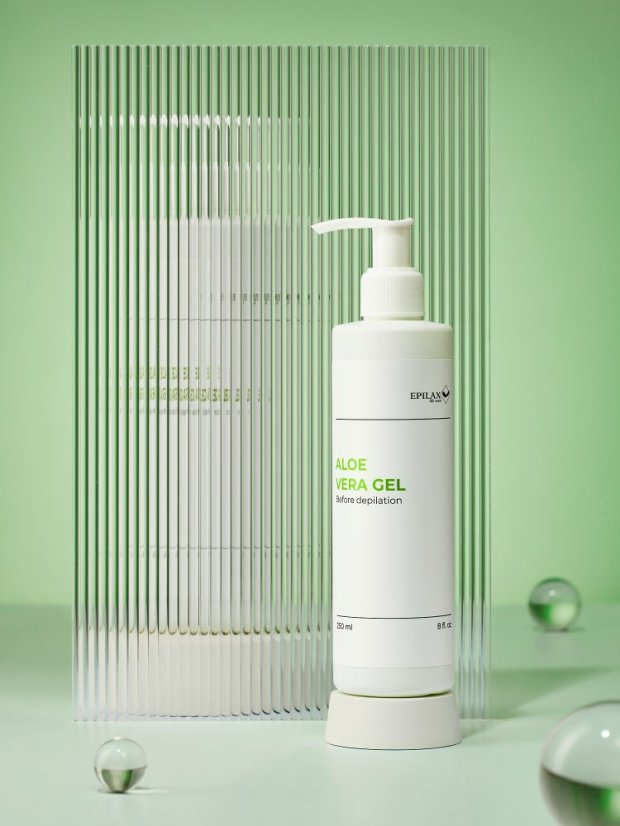 Epilax Silk Touch gel před depilací Aloe Vera, 250 ml. Epilax Silk Touch gel před depilací Aloe Vera, 250 ml.