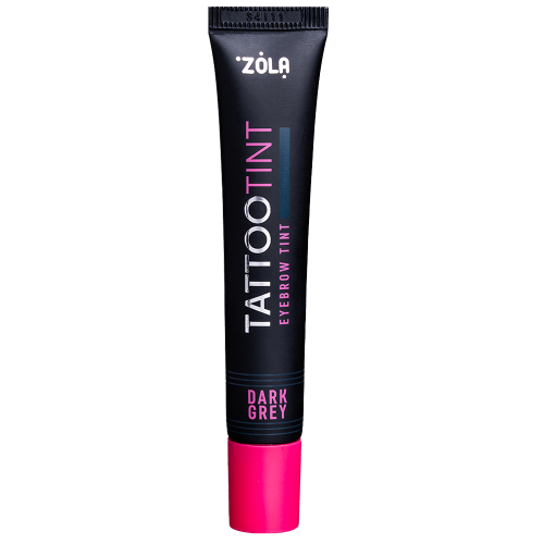 ZOLA TATTOO TINT barva na řasy a obočí - tmavě šedá (dark grey), 15 ml