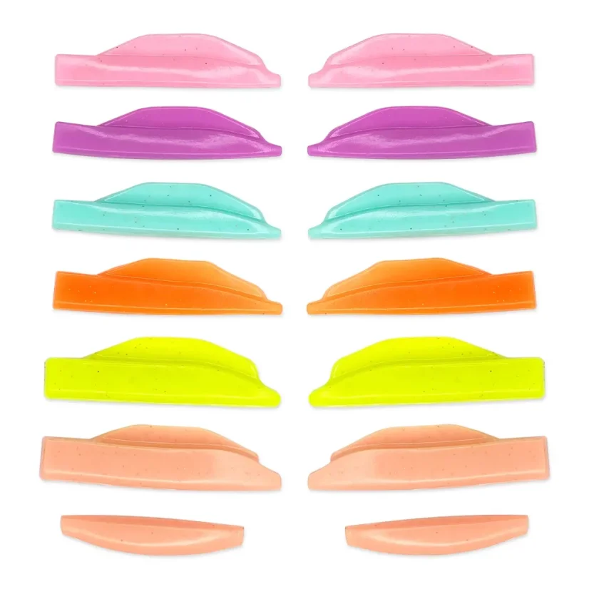 ZOLA Rainbow L-curl - валики для ламинирования, 7 пар