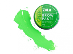 ZOLA Паста для бровей - зелёная, 15 гр.