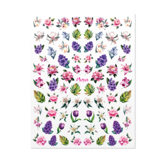 Moyra Nail art слайдеры для ногтей - 04 Spring