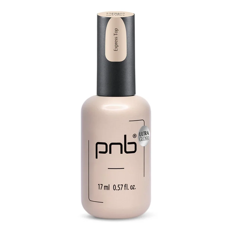 PNB UV/LED Express Top Ultra Gloss - без липкого слоя и без UV фильтра, 17 мл