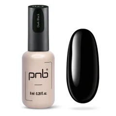PNB Гель-лак - 023 Dark Black, 8 мл