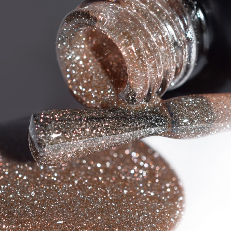 PNB Reflexní gel lak na nehty, 05 Quartz Sand, 8ml