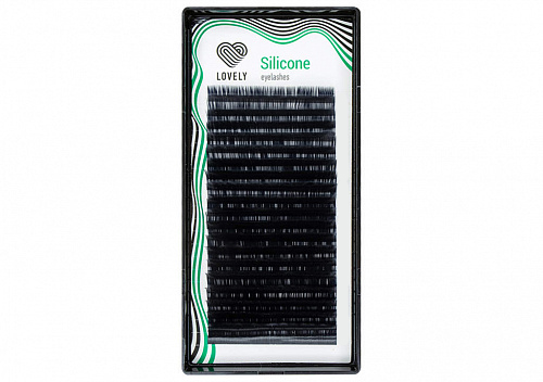 LOVELY umělé řasy “Silicone” D 0.07 06 mm (16 řádků)