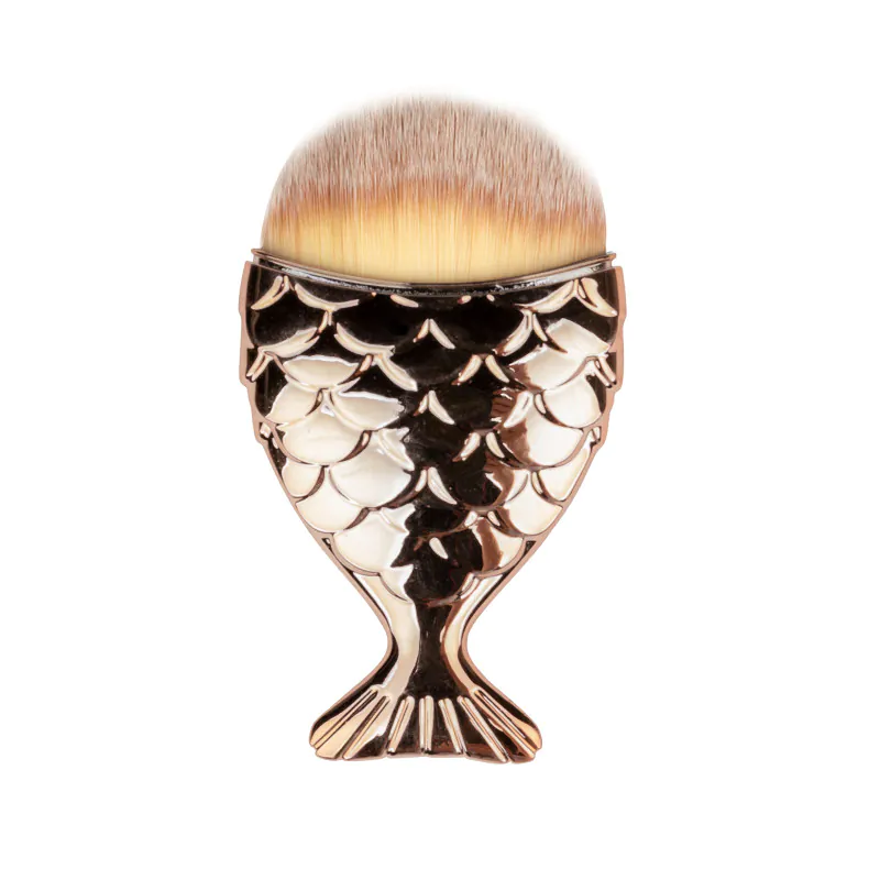 Štětec pro odstraňování prachu - zlatá, 1ks