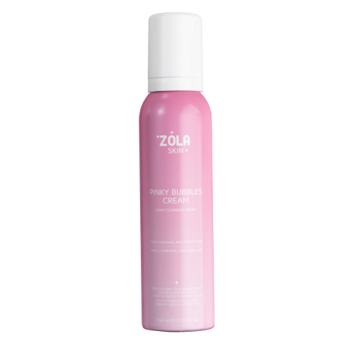 ZOLA SKIN Foam Cleansing Cream Pinky Bubbles – 3v1 čisticí krémová pěna, 150 ml
