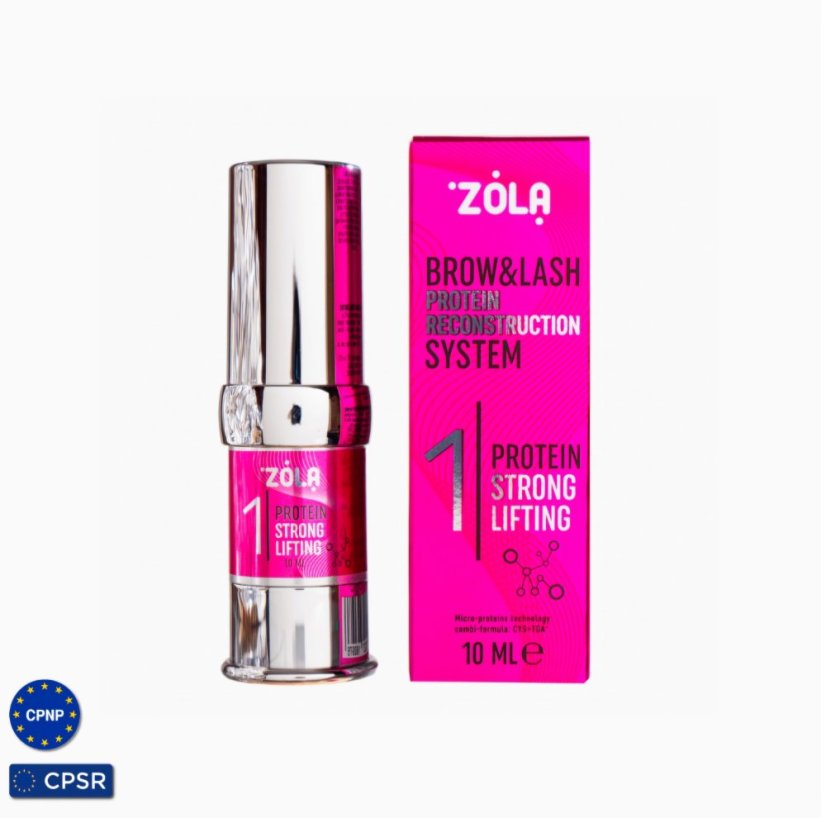 ZOLA Brow & Lash Protein Reconstruction System – Krok 1 Lifting gel, 10 ml