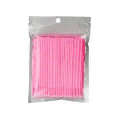 Mikrokartáče, růžová, S, 100 ks
