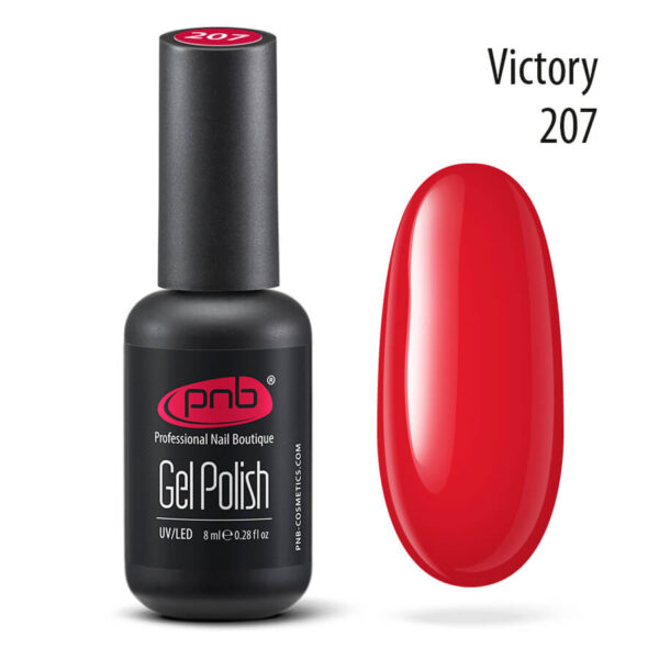 PNB Gel lak na nehty - 207 Victory, 8ml