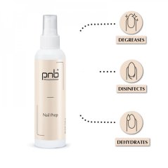 PNB Обезжириватель для ногтей Nail Prep, 150 мл