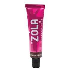 ZOLA Eyebrow Tint Краска для бровей - 04 Dark Brown (темно-коричневая), 15 мл
