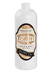 TOMFIT Masážny rostlinný olej Zelený čaj, 1l