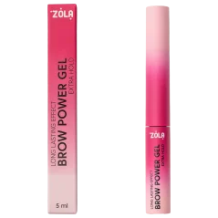 ZOLA Brow Power Gel – gel na úpravu a fixaci obočí, 5 ml