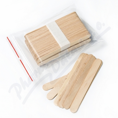 Špachtle dřevěná - standart 150x17x1.6 mm, 100ks