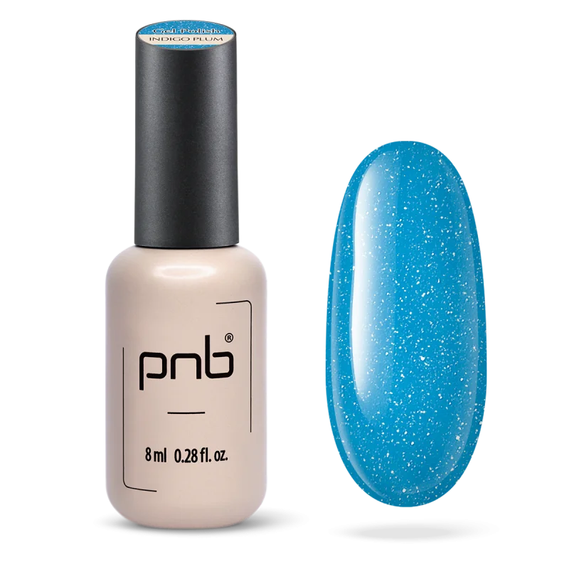 PNB Gel lak na nehty Juicy Spark - Indigo Plum, 8 ml