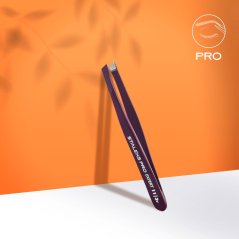 STALEKS EXPERT Pinzeta na oboči TE-11/3V - fialová