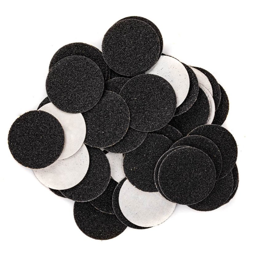 Náhradní brusný papír pro pododisk 20 mm - 100 grit, 50 ks Náhradní brusný papír pro pododisk 20 mm - 100 grit, 50 ks