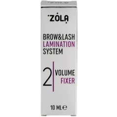 ZOLA Brow & Lash Lamination System – Krok 2 Fixátor objemu, 10 ml