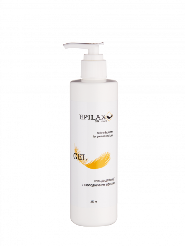 Epilax Silk Touch гель до депиляции с охлаждающим эффектом, 250 мл.