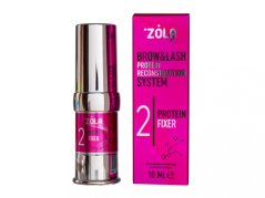 ZOLA Brow & Lash Protein Reconstruction System – Step 2 (Protein Fixer), розовый, 10 мл