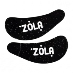 ZOLA silikonové podložky pod očí - černé, 1 pár