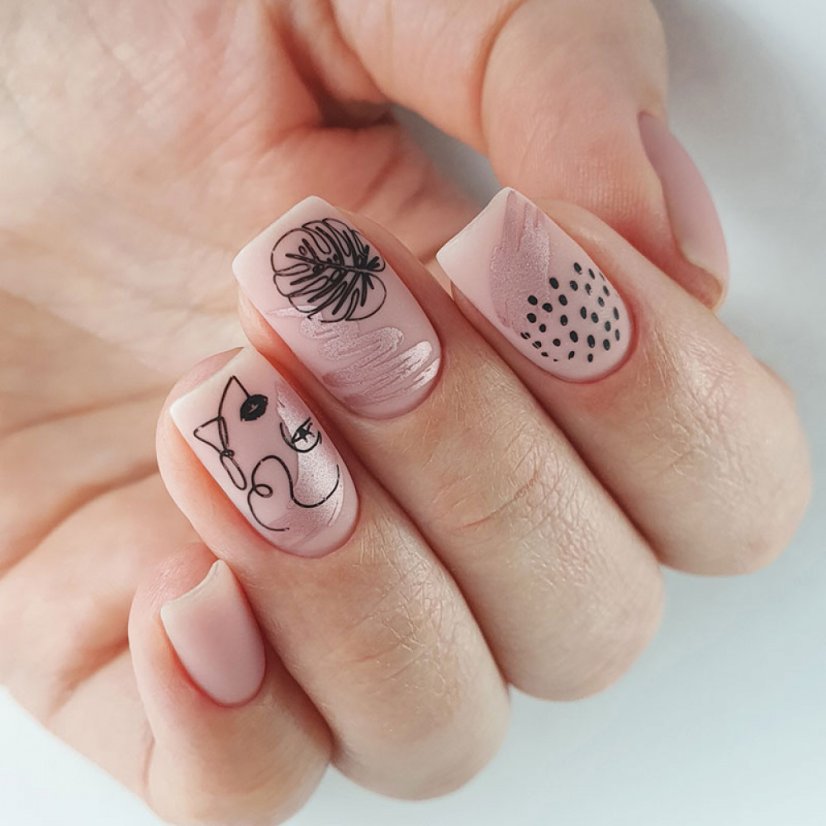 PNB Kamuflaźní báze pod gel lak Candy, 8 ml