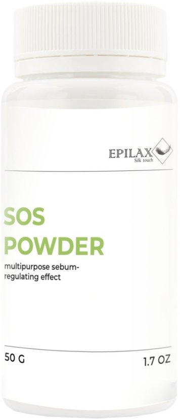 Epilax Silk Touch Antibakteriální pudr SOS, 50 g.