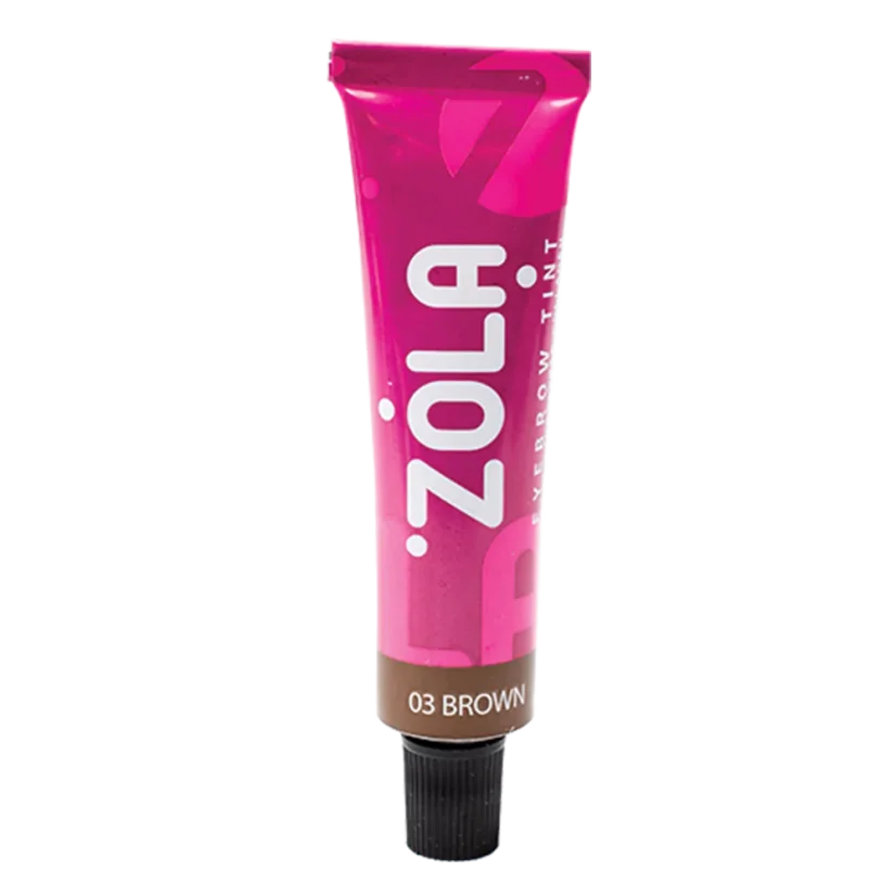 ZOLA Eyebrow Tint Краска для бровей - 03 Brown (коричневая), 15 мл