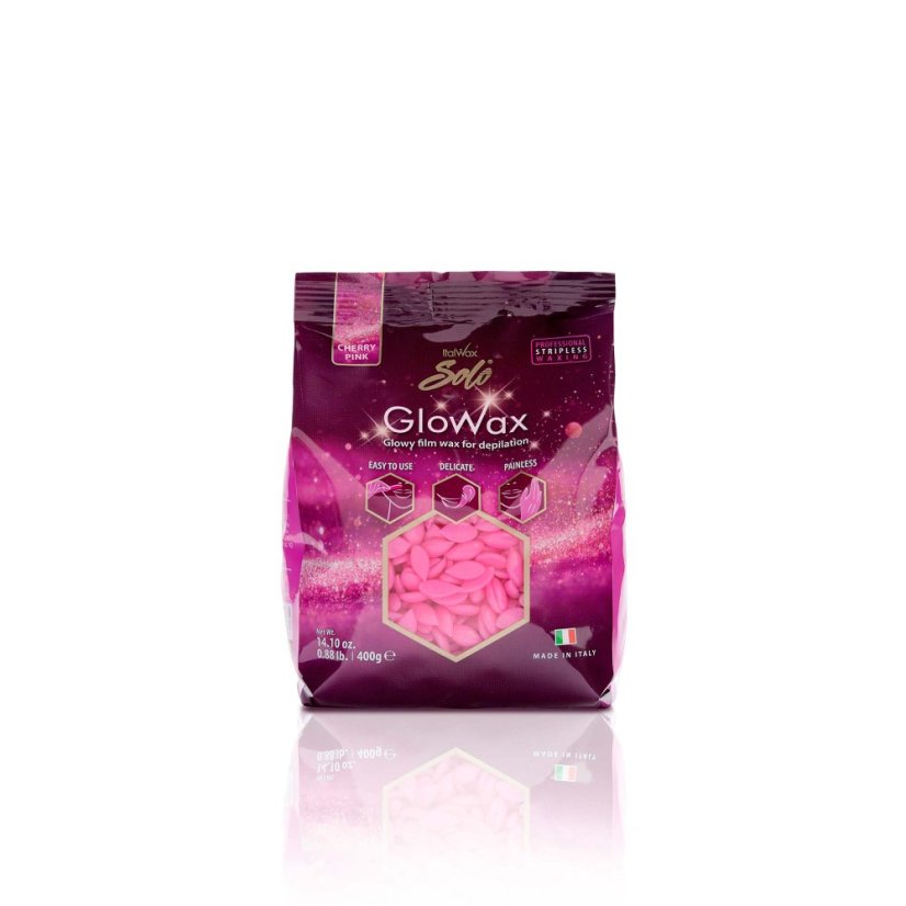 ItalWax Glowax воск в гранулах - Cherry Pink, 400 гр