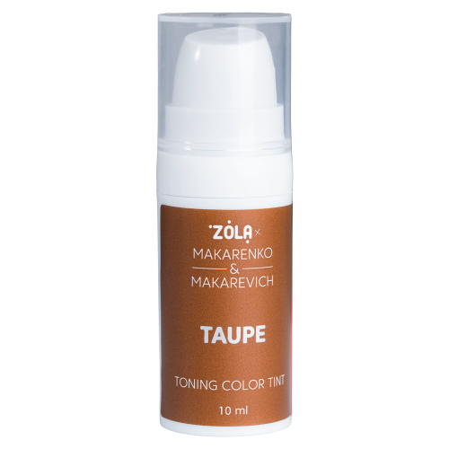 ZOLA x Makarenko x Makarevich Toning Color Tint Taupe - Tónovací barva na obočí, 10 ml