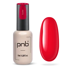 PNB Gel lak na nehty - 112 Scarlet, 8ml