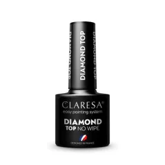 CLARESA UV/LED Top Diamond No Wipe — топ без липкого слоя, 5 мл