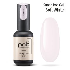 PNB Моделирующий гель и база Strong Iron Gel Soft White, 8мл