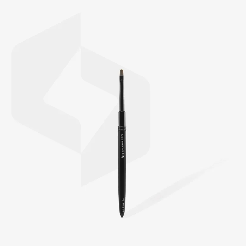 STALEKS EXPERT Кисточка для геля, ширина 4 мм/длина 7 мм - NBE-04