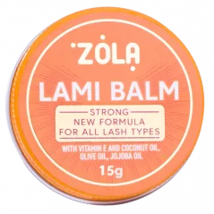 ZOLA Lami Balm Orange — бальзам-клей для ламинирования ресниц, 15 гр