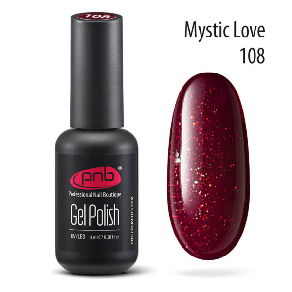 PNB Gel lak na nehty - 108 Mystic Love, 8ml
