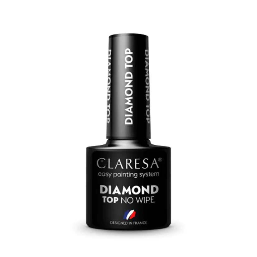 CLARESA UV/LED Top Diamond No Wipe — топ без липкого слоя, 5 мл