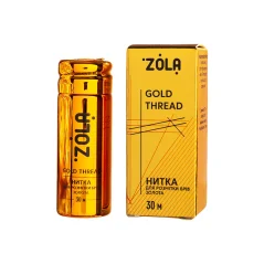 Zola barvicí nit - zlatá, 30 m