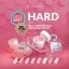 CLARESA HARD&EASY Stavební UV/LED gel na nehty - Glam Pink, 45g
