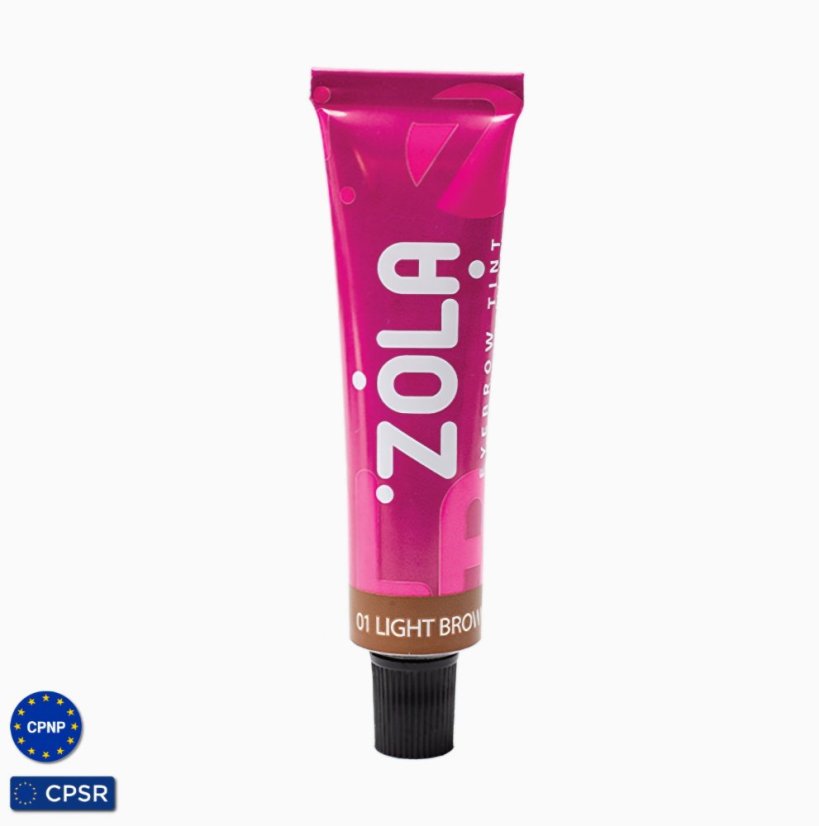 Zola barva na obočí - 01 Světle hněda, 15ml
