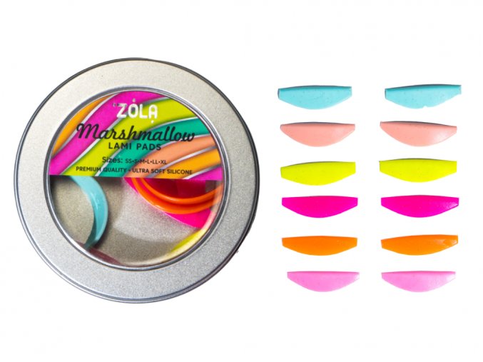 ZOLA Marshmallow - natáčky na lash lifting, 6 párů