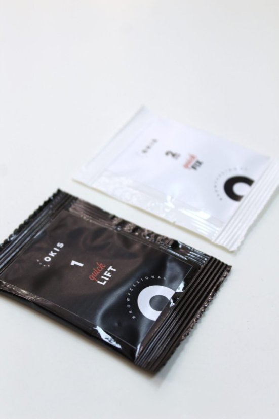 OKIS BROW LAMI Složení pro laminaci obočí a řas 2 Fix Quick (sáček), 3 ml