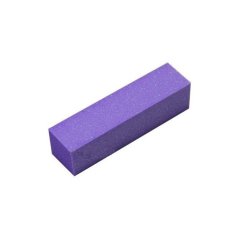 Шлифовальный блок/пилочка для ногтей из пенопласта, 120, фиолетовый