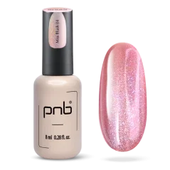 PNB Magnetický gel lak na nehty Glamour Cat - 04 Miss Blush, 8 ml