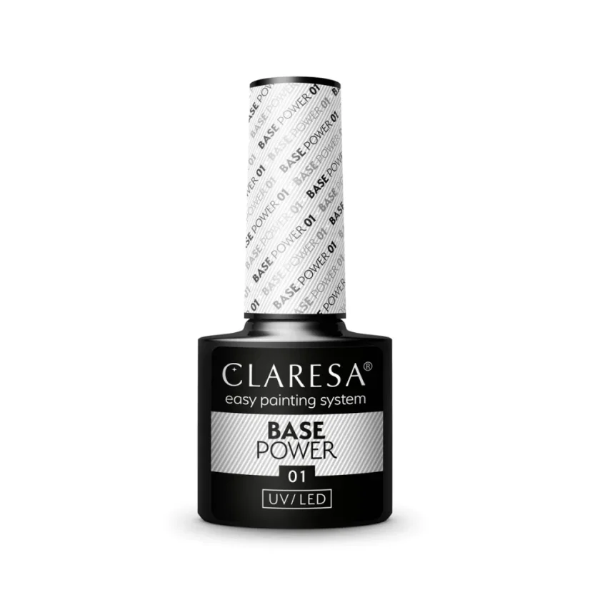CLARESA UV/LED Power Base 01 – transparentní báze, 5 ml