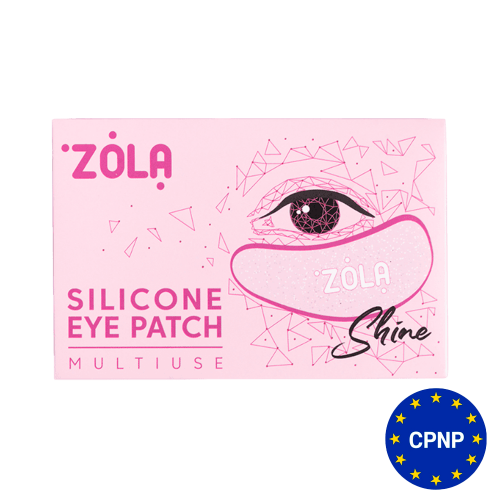 ZOLA силиконовые подушечки под глаза - розовые, 1 пара