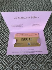 Подарочный сертификат 1500 крон