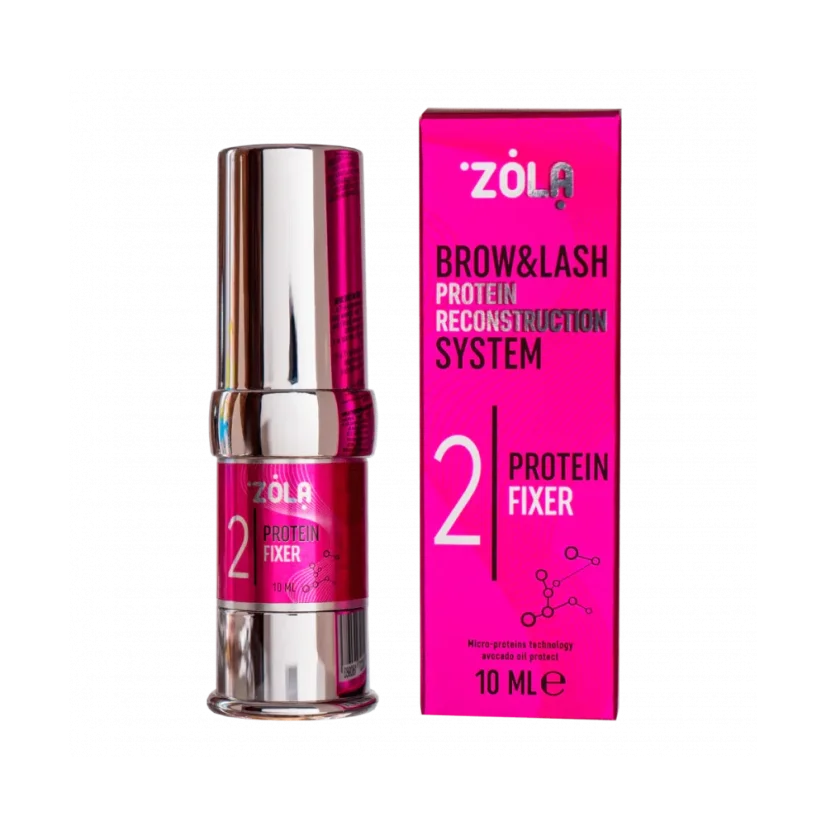 ZOLA Brow & Lash Protein Reconstruction System – 02 Protein Fixer, 10 мл
